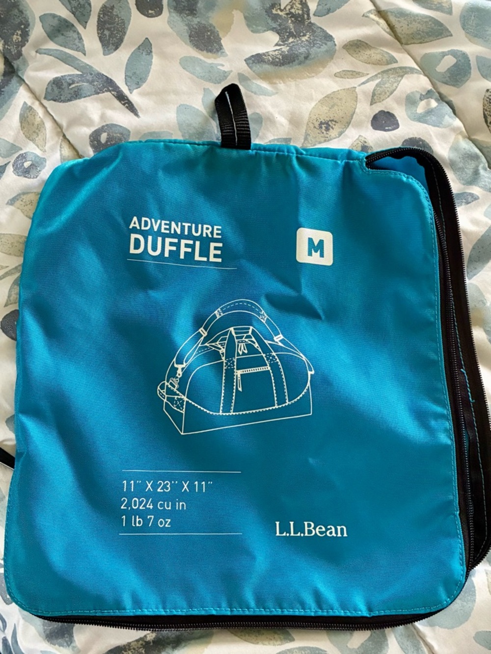 L.L. Bean Adventure Duffel with Stuff Sack - Medium - Blue - Picture 11 of 12